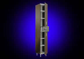 Soldat 2 usi 1 sertar wenge 300x1700x340 - pret 419 ron